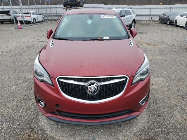 LRBFXBSA4KD003985 - 2019 BUICK ENVISION PREFERRED RED photo 5
