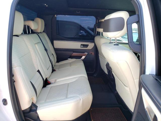 5TFMA5ABXNX004356 - 2022 TOYOTA TUNDRA CREWMAX PLATINUM Weiß Foto 10