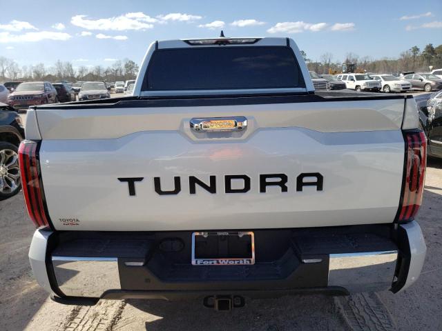 5TFMA5ABXNX004356 - 2022 TOYOTA TUNDRA CREWMAX PLATINUM WHITE photo 6