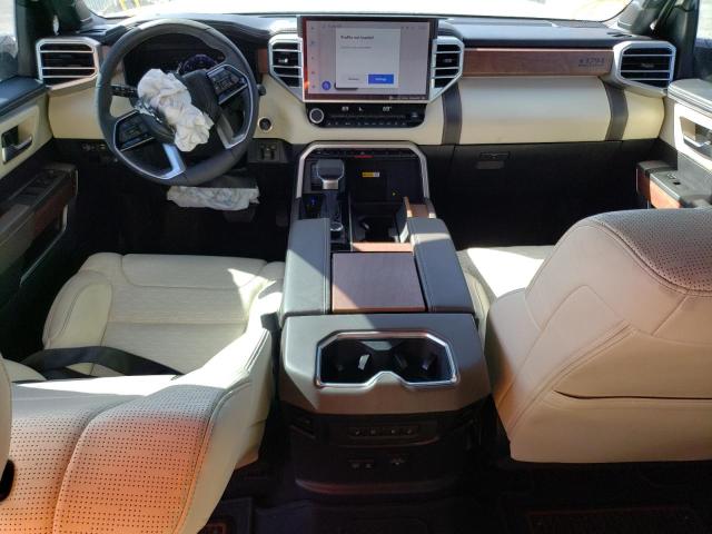 5TFMA5ABXNX004356 - 2022 TOYOTA TUNDRA CREWMAX PLATINUM Weiß Foto 8