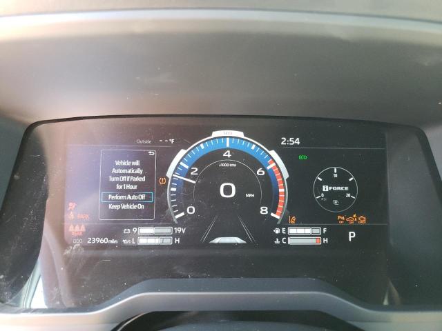 5TFMA5ABXNX004356 - 2022 TOYOTA TUNDRA CREWMAX PLATINUM Weiß Foto 9