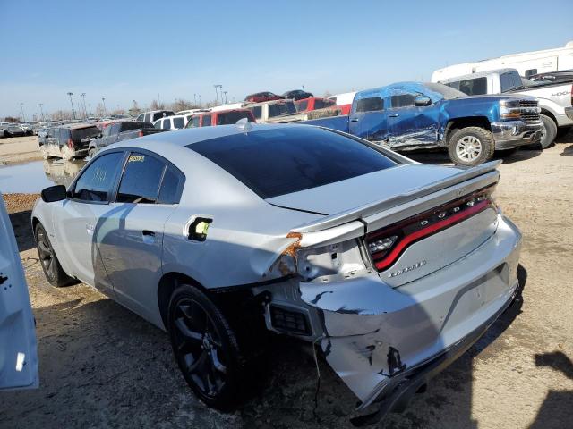 2C3CDXCT9KH737975 - 2019 DODGE CHARGER R/T SILVER photo 2