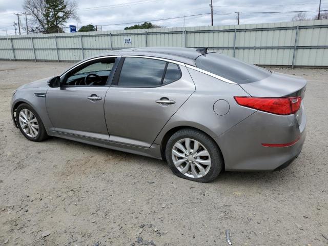 5XXGN4A78FG504404 - 2015 KIA OPTIMA EX GRAY photo 2