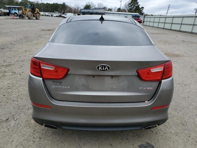 5XXGN4A78FG504404 - 2015 KIA OPTIMA EX GRAY photo 6