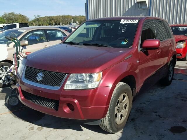 JS3TE941884102822 - 2008 SUZUKI GRAND VITA RED photo 2