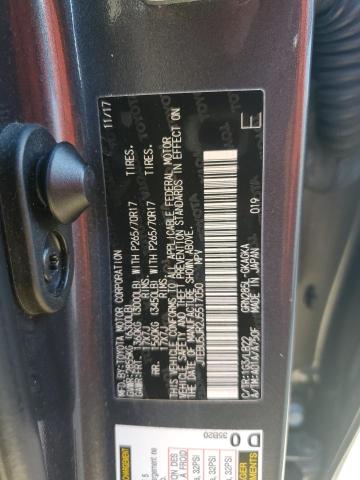 JTEBU5JR2J5517050 - 2018 TOYOTA 4RUNNER SR5/SR5 PREMIUM 灰色 照片 13