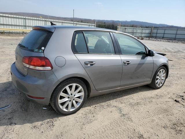 WVWDM7AJ8BW225806 - 2011 VOLKSWAGEN GOLF GRAY photo 3