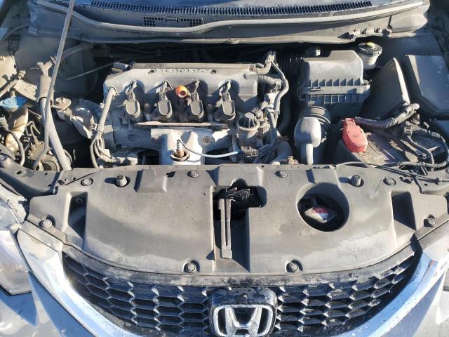 2HGFB2F58DH101938 - 2013 HONDA CIVIC LX GRAY photo 11