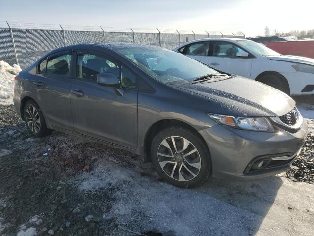 2HGFB2F58DH101938 - 2013 HONDA CIVIC LX GRAY photo 4