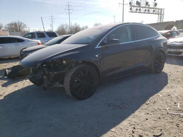 5YJXCDE24JF118160 - 2018 TESLA MODEL X GRAY photo 1