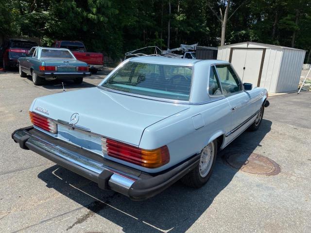 10704412027415 - 1975 MERCEDES-BENZ 450 SL BLUE photo 4