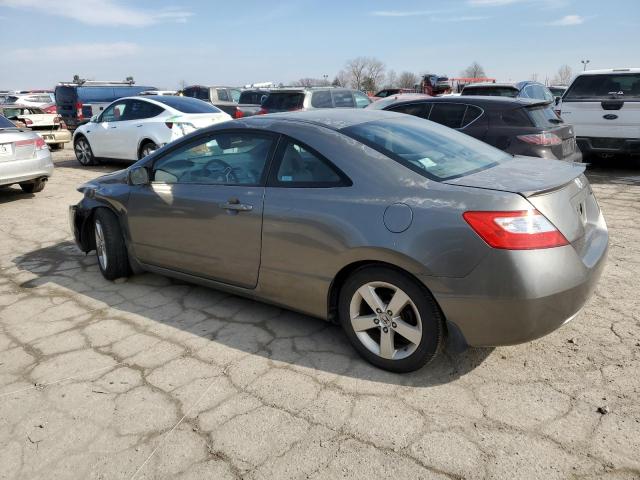 2HGFG12968H571900 - 2008 HONDA CIVIC EXL GRAY photo 2