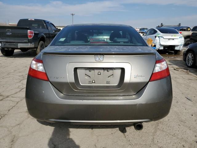 2HGFG12968H571900 - 2008 HONDA CIVIC EXL GRAY photo 6