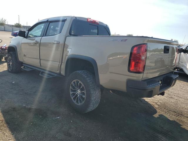 1GCGTEEN1M1175087 - 2021 CHEVROLET COLORADO ZR2 BEIGE photo 2