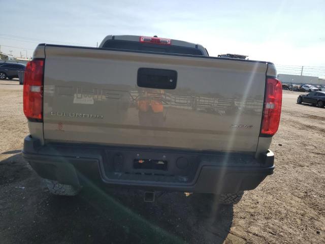 1GCGTEEN1M1175087 - 2021 CHEVROLET COLORADO ZR2 BEIGE photo 6