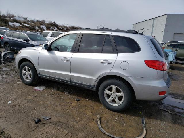 5NMSG73D48H205098 - 2008 HYUNDAI SANTA FE GLS SILVER photo 2