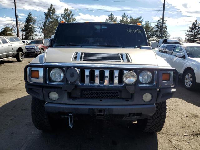 5GRGN23U33H144396 - 2003 HUMMER H2 SILVER photo 5