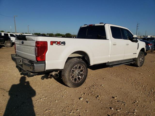 1FT8W3BT1MED69713 - 2021 FORD F350 SUPER DUTY WHITE photo 3