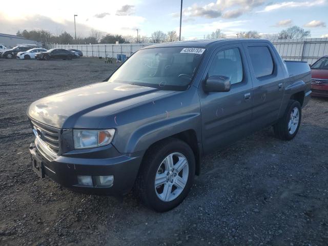 5FPYK1F5XCB002275 - 2012 HONDA RIDGELINE RTL GRAY photo 1