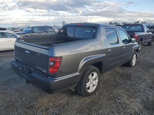 5FPYK1F5XCB002275 - 2012 HONDA RIDGELINE RTL GRAY photo 3