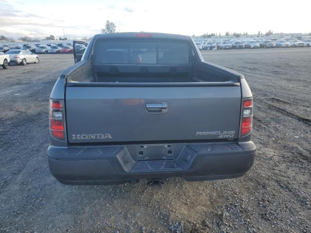 5FPYK1F5XCB002275 - 2012 HONDA RIDGELINE RTL GRAY photo 6