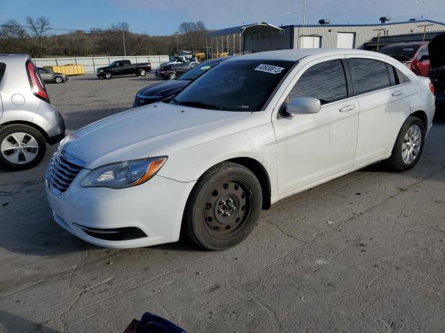 1C3BC4FG0BN547484 - 2011 CHRYSLER 200 LX WHITE photo 1