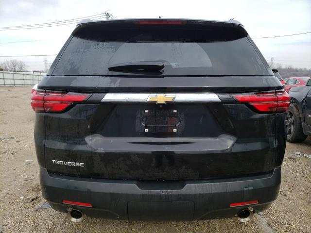 1GNERFKW0PJ206382 - 2023 CHEVROLET TRAVERSE LS BLACK photo 6