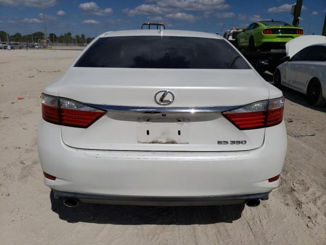 JTHBK1GGXF2161799 - 2015 LEXUS ES 350 WHITE photo 6