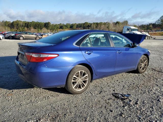 4T1BF1FK8GU534044 - 2016 TOYOTA CAMRY LE BLUE photo 3