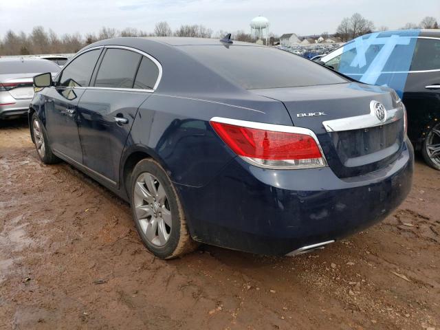 1G4GE5ED4BF353264 - 2011 BUICK LACROSSE CXS BLUE photo 2