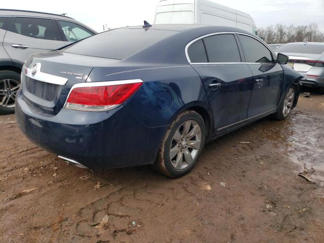 1G4GE5ED4BF353264 - 2011 BUICK LACROSSE CXS BLUE photo 3