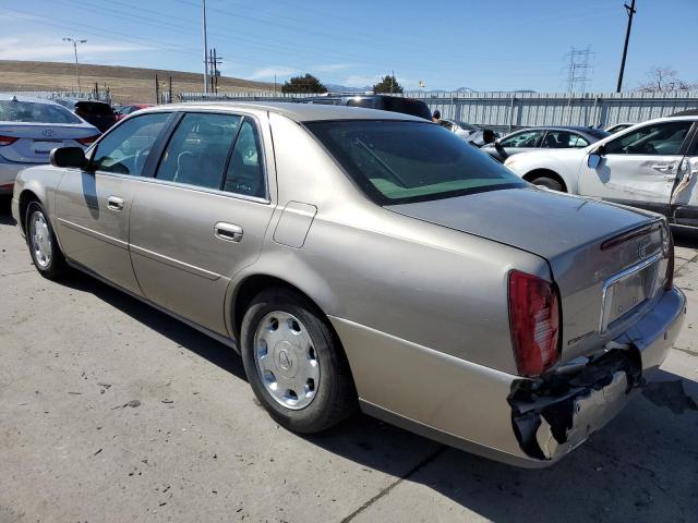 1G6KE57Y02U119135 - 2002 CADILLAC DEVILLE DHS GOLD photo 2