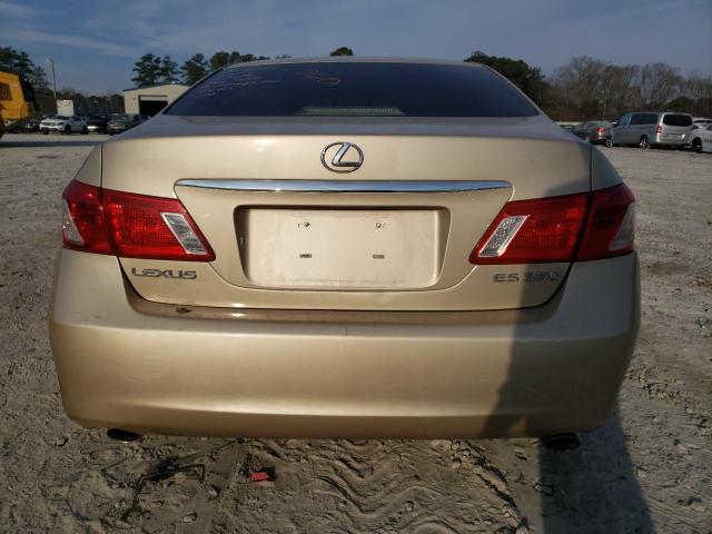 JTHBJ46G172057712 - 2007 LEXUS ES 350 GOLD photo 6