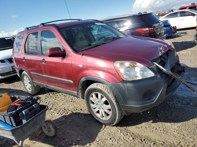 SHSRD78805U319480 - 2005 HONDA CR-V EX BURGUNDY photo 4