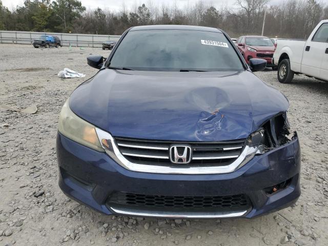 1HGCR2F36FA022363 - 2015 HONDA ACCORD LX BLUE photo 5