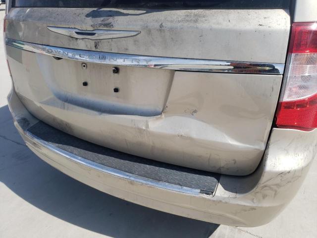 2C4RC1BG8ER383858 - 2014 CHRYSLER TOWN & COU TOURING 金色 照片 9