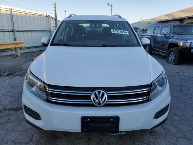 WVGBV7AX2HK042907 - 2017 VOLKSWAGEN TIGUAN S WHITE photo 5