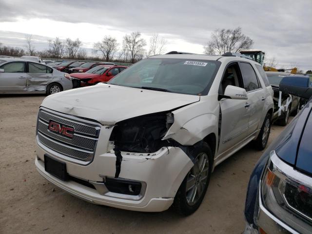 1GKKVTKD1EJ248615 - 2014 GMC ACADIA DENALI WHITE photo 1