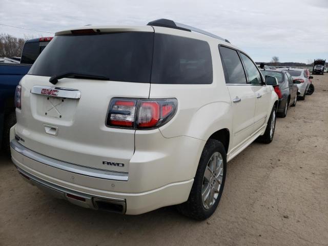 1GKKVTKD1EJ248615 - 2014 GMC ACADIA DENALI WHITE photo 3