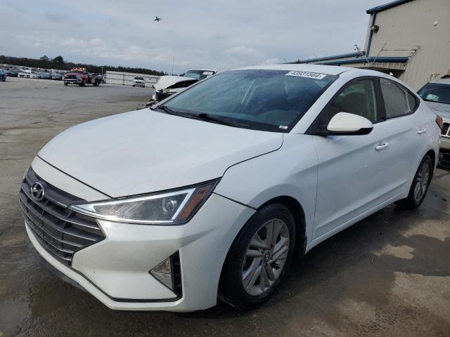 5NPD84LFXKH403510 - 2019 HYUNDAI ELANTRA SEL WHITE photo 1