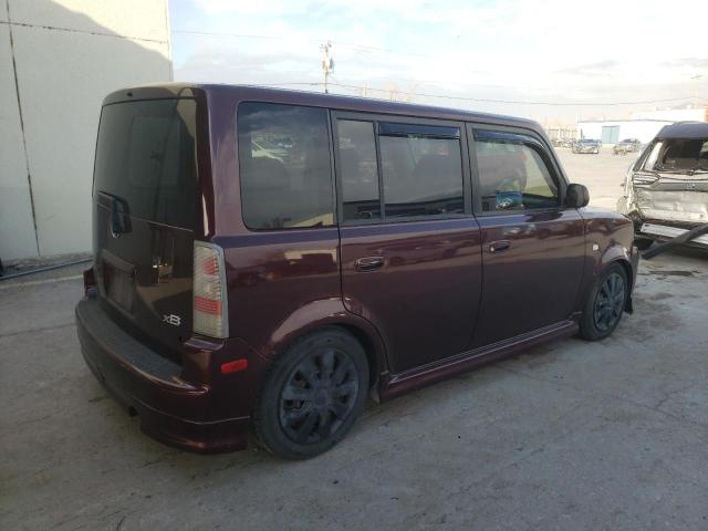 JTLKT324840162762 - 2004 TOYOTA SCION XB MAROON photo 3