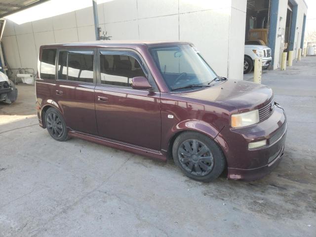 JTLKT324840162762 - 2004 TOYOTA SCION XB MAROON photo 4