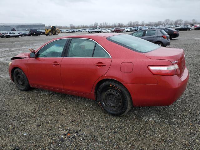 4T1BE46K87U005360 - 2007 TOYOTA CAMRY A CE RED photo 2