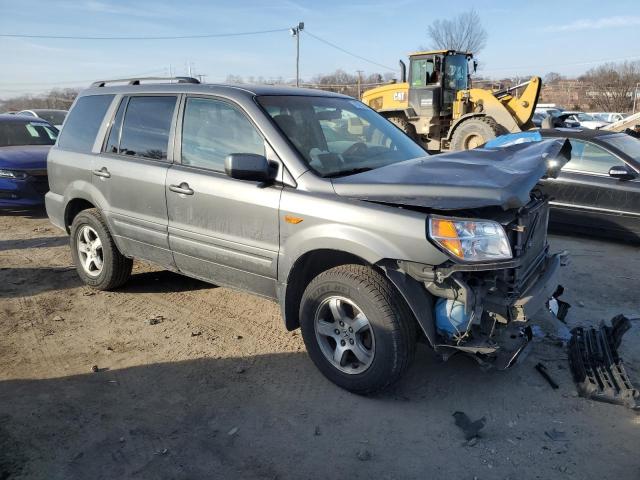 5FNYF18487B012245 - 2007 HONDA PILOT EX GRAY photo 4