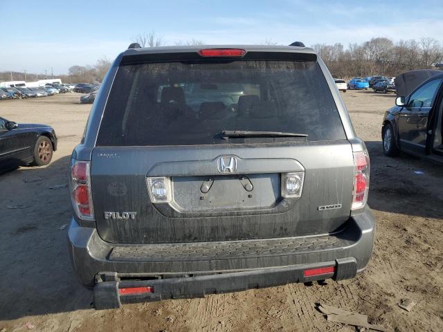 5FNYF18487B012245 - 2007 HONDA PILOT EX GRAY photo 6