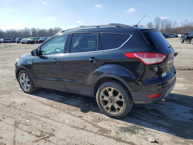 1FMCU9HX9DUC53013 - 2013 FORD ESCAPE SEL BLACK photo 2