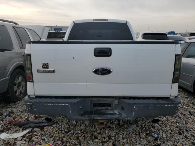 1FTPX14VX7FA44570 - 2007 FORD F 150 WHITE photo 6