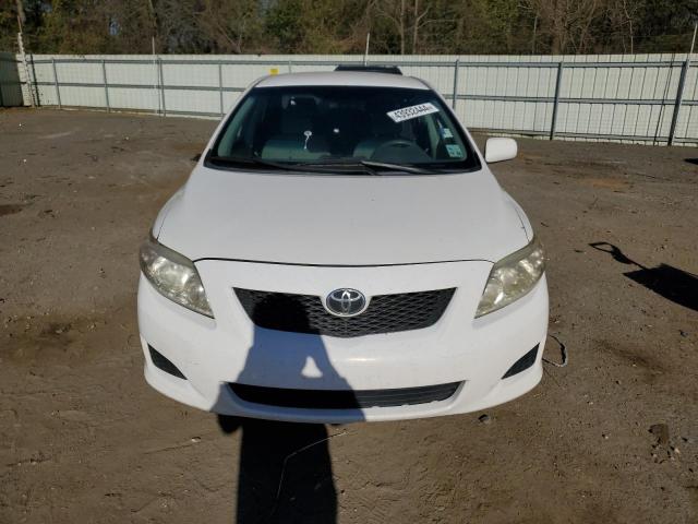 2T1BU4EE4AC430985 - 2010 TOYOTA COROLLA BASE WHITE photo 5