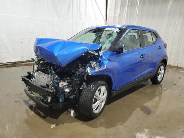 3N1CP5BV6ML481298 - 2021 NISSAN KICKS S BLUE photo 1