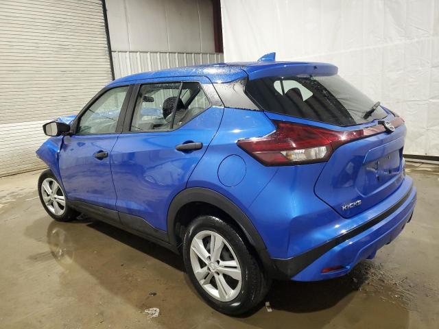 3N1CP5BV6ML481298 - 2021 NISSAN KICKS S BLUE photo 2